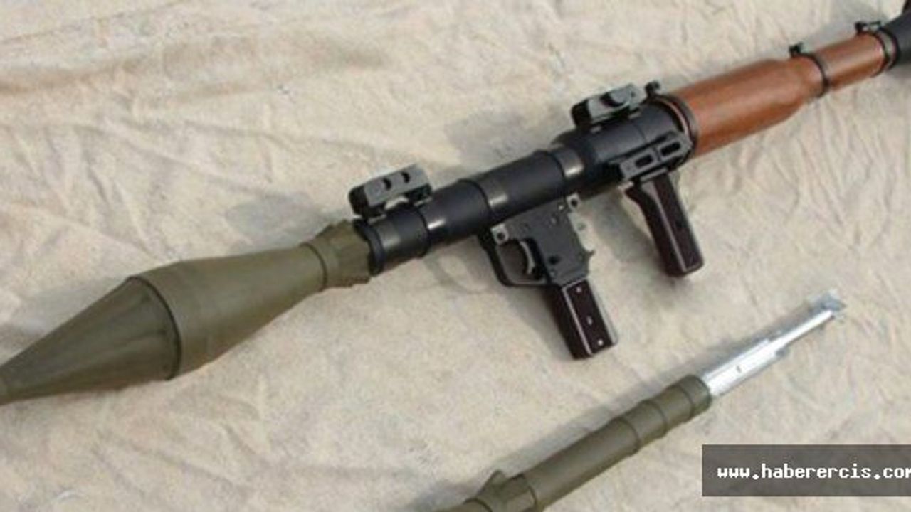 Erciş'te Roket atar ele geçirildi.