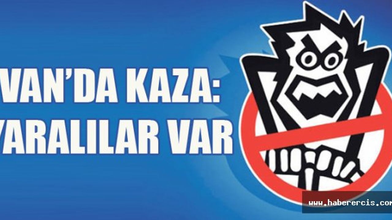 Van-Erciş karayolunda sabah meydana gelen kazada 6 kişi yaralandı.