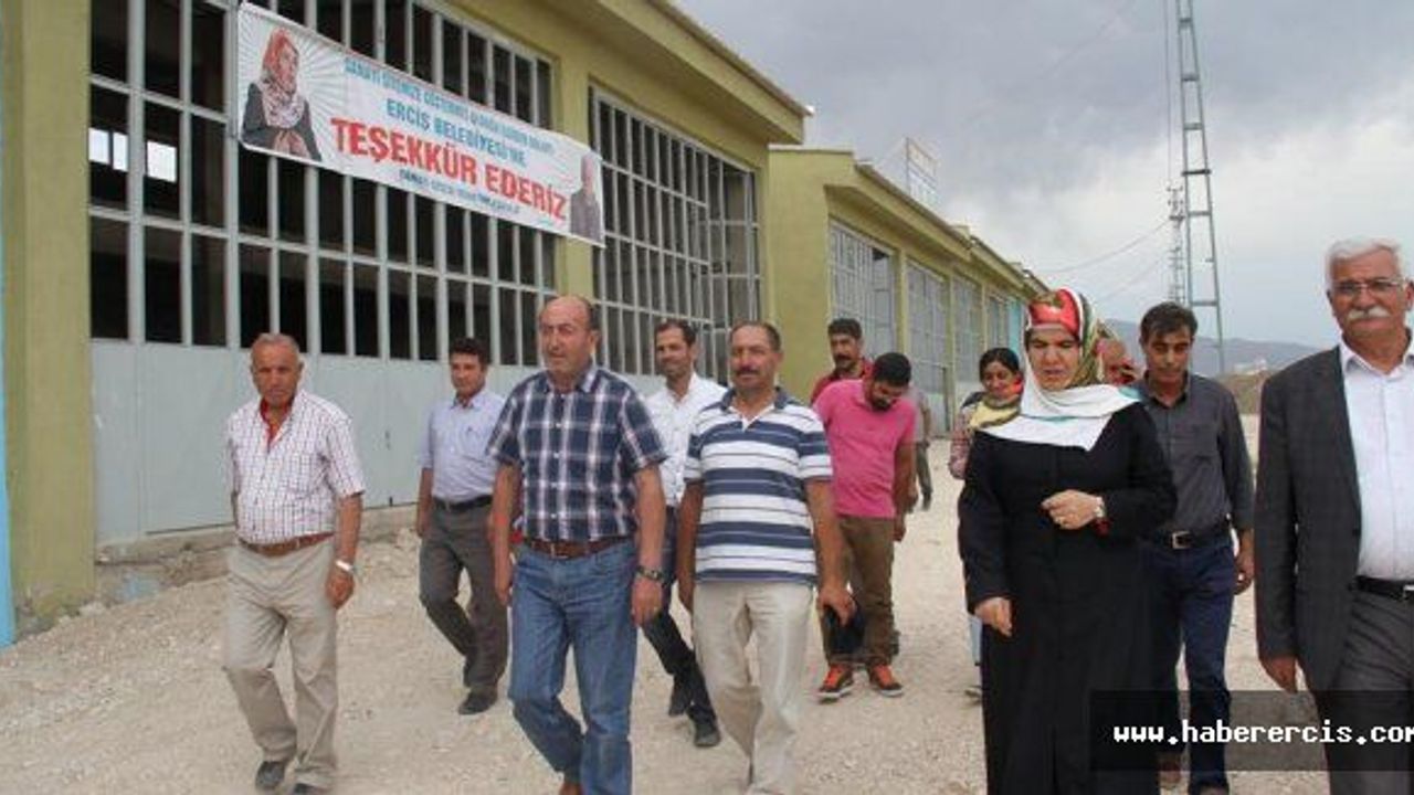 Erciş Belediyesi 2015 yılı için planladığı dış donatı hedefini büyük ölçüde yakaladı