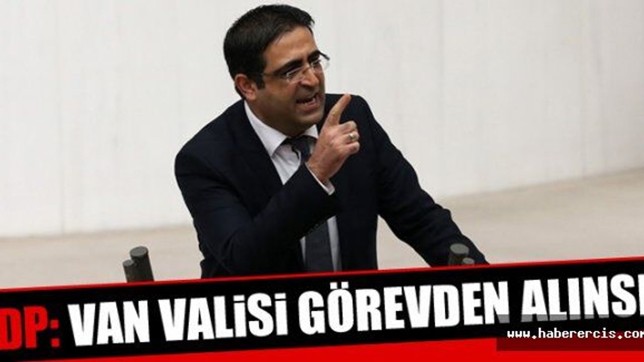 Van Milletvekili İçin TBMM Başkanı Acil Göreve Çağrıldı!