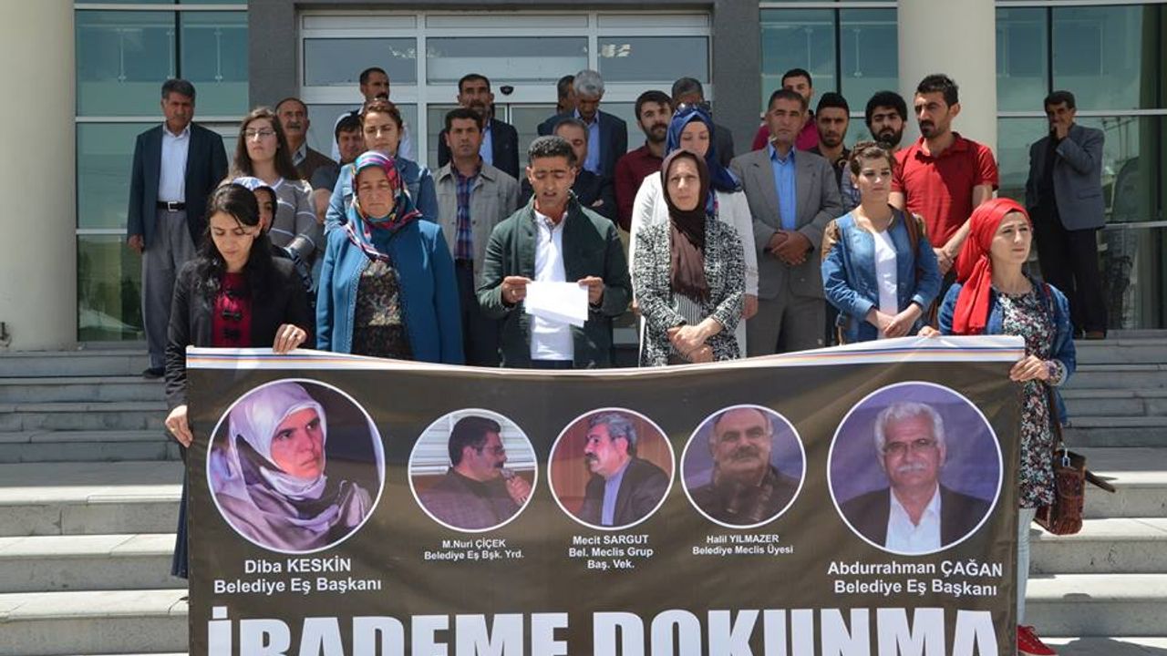 Tutuklu eş başkan Çağan'ın tedavi edilmemesine tepki gösterildi