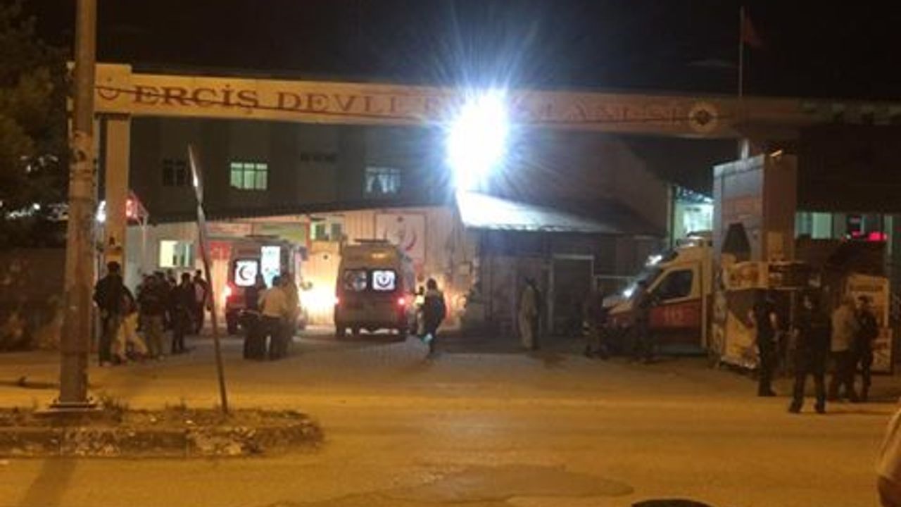 Erciş'te Karakola Bombalı Saldırı Ölü ve Yaralılar var