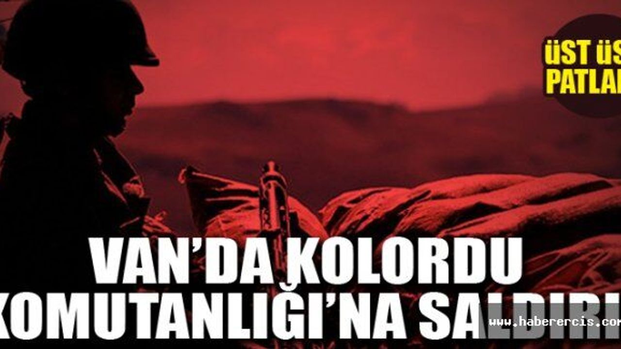 Van'da Kışla'ya 4 Havan Topu Atıldı!