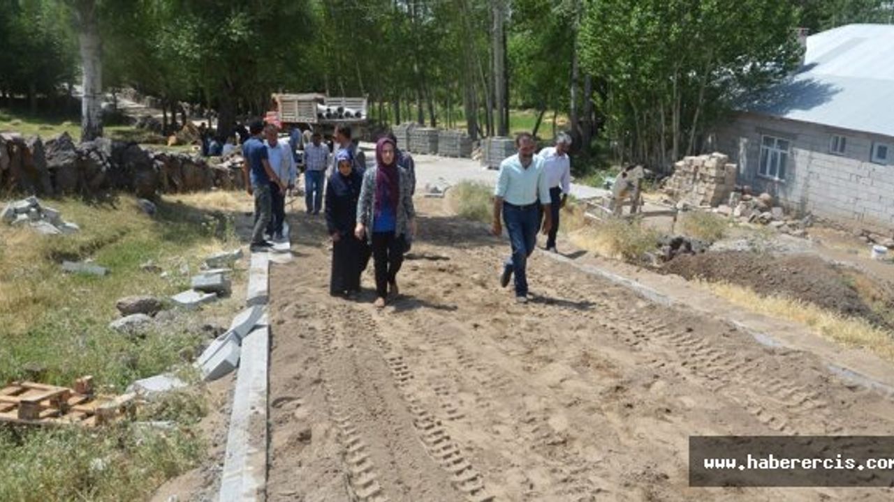 Parke çalışmaları Salihiye,Örene,Yeşilova ve Çökek Mahalleleri ile devam ediyor