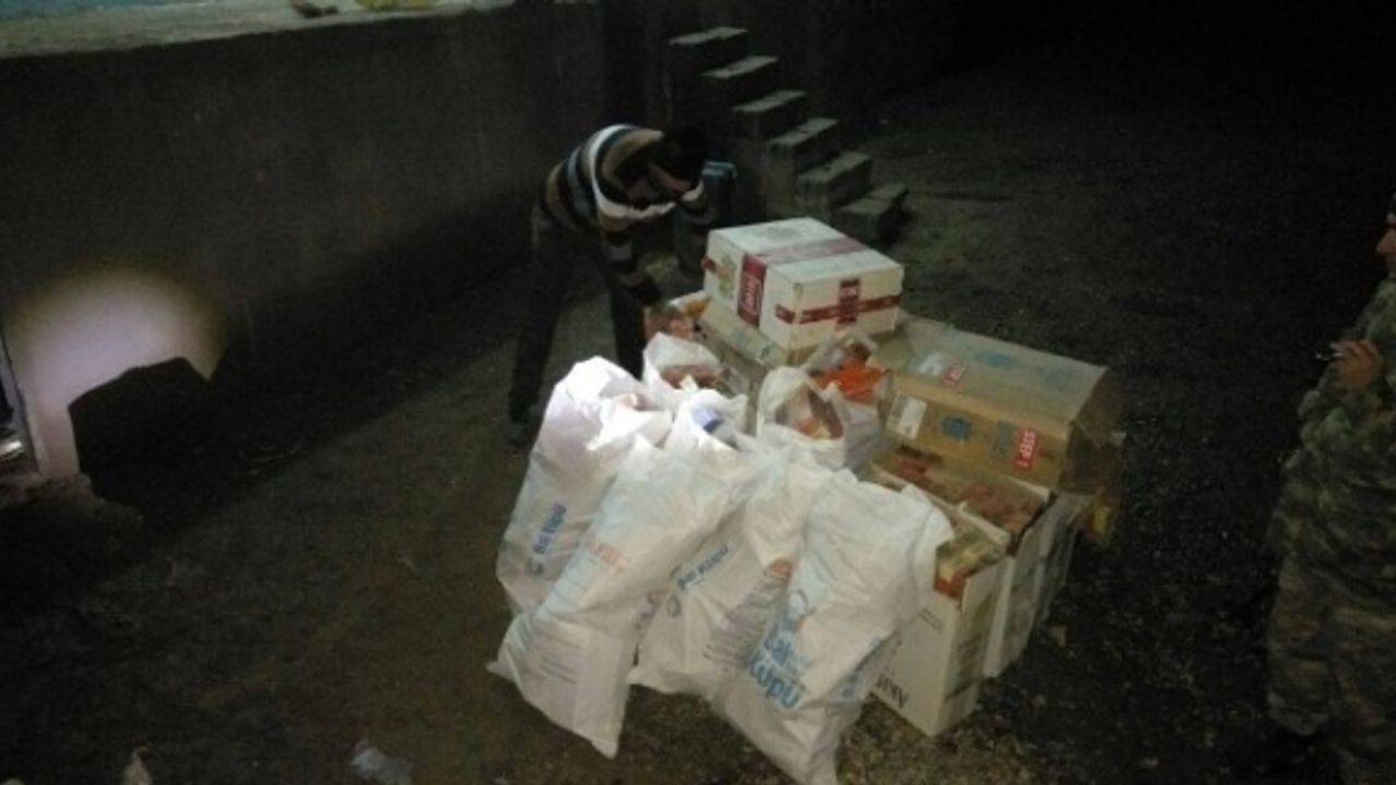 Başkale´de 180 bin paket kaçak sigara ele geçirildi