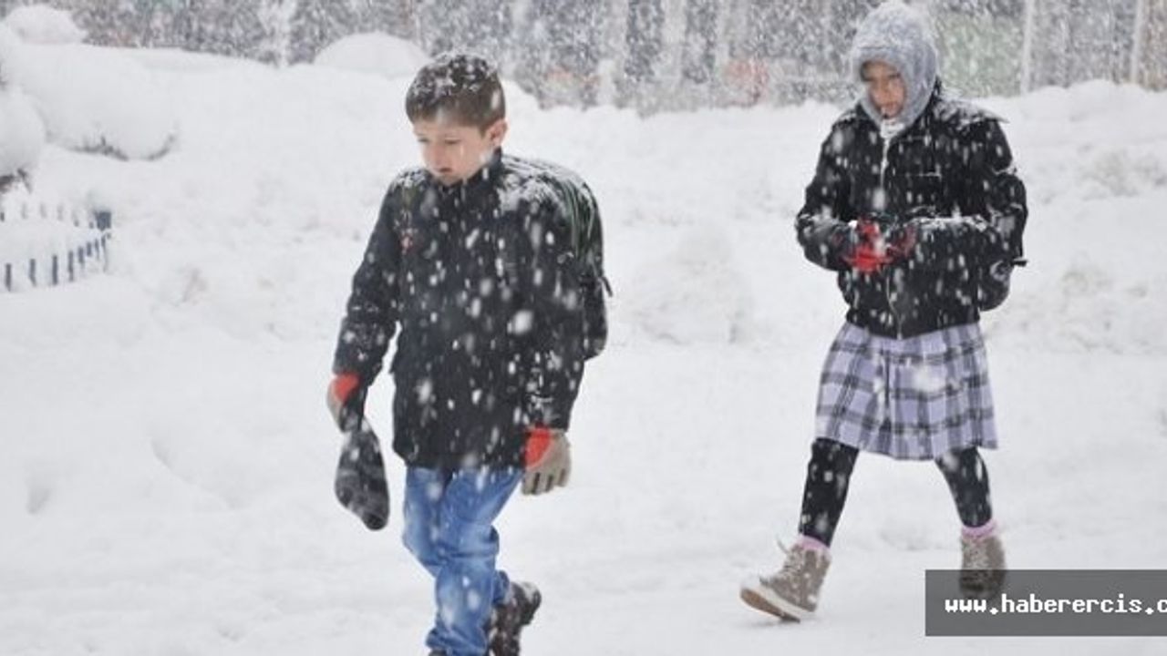Yılın ilk kar tatili haberi Ağrı'dan geldi