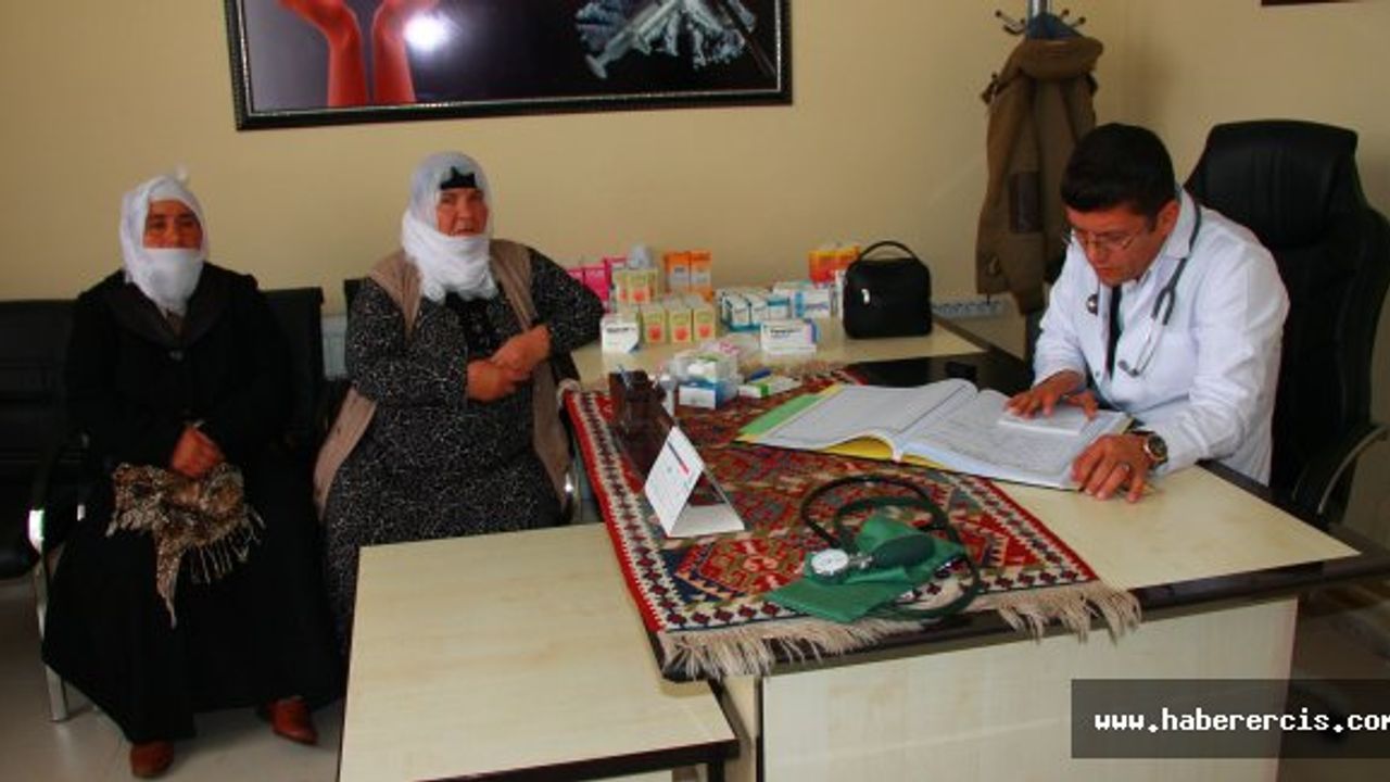 Tunç, 1 yılda 3 bin kişiyi Ücretsiz Muayene Etti