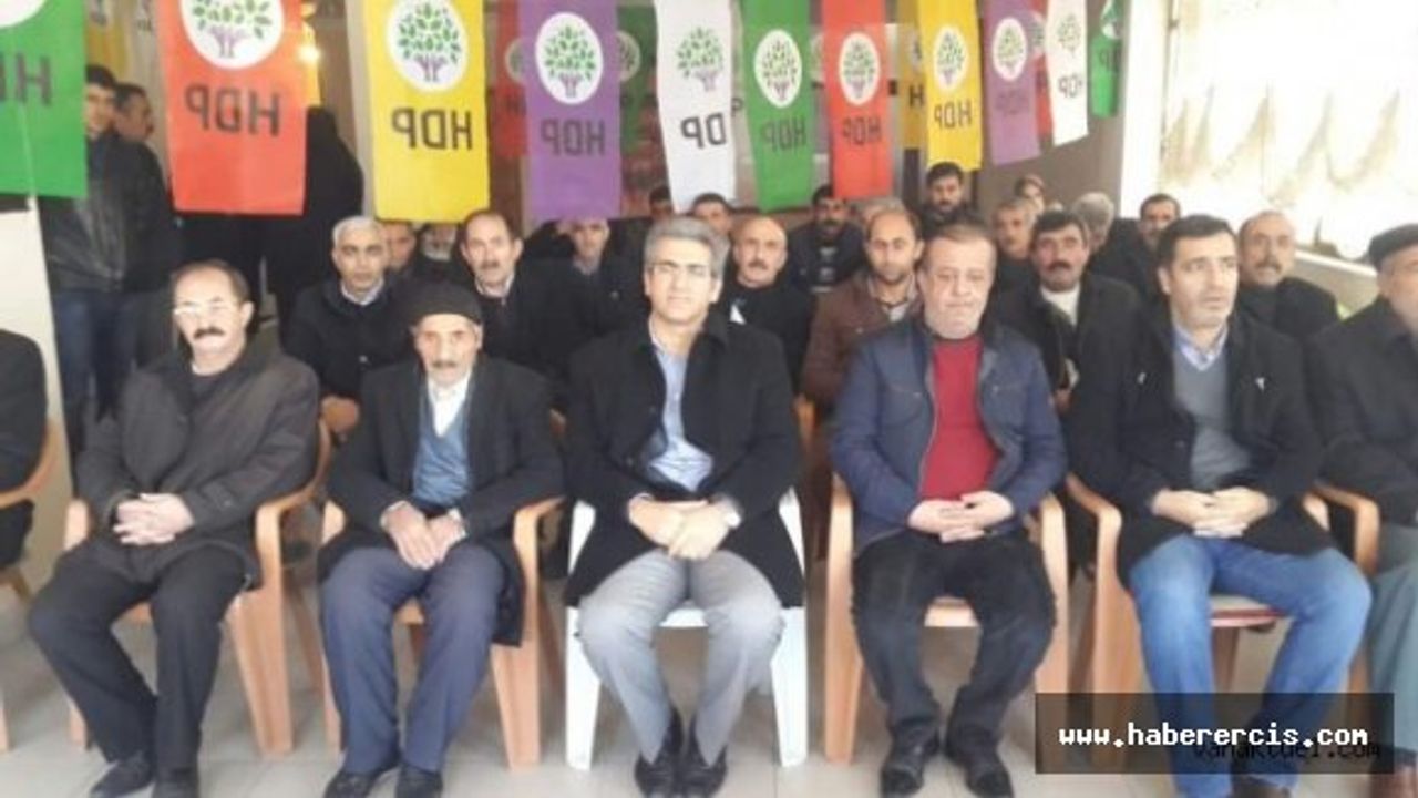 HDP ADİLCEVAZ DA YENİ YÖNETİMİNİ BELIRLEDI