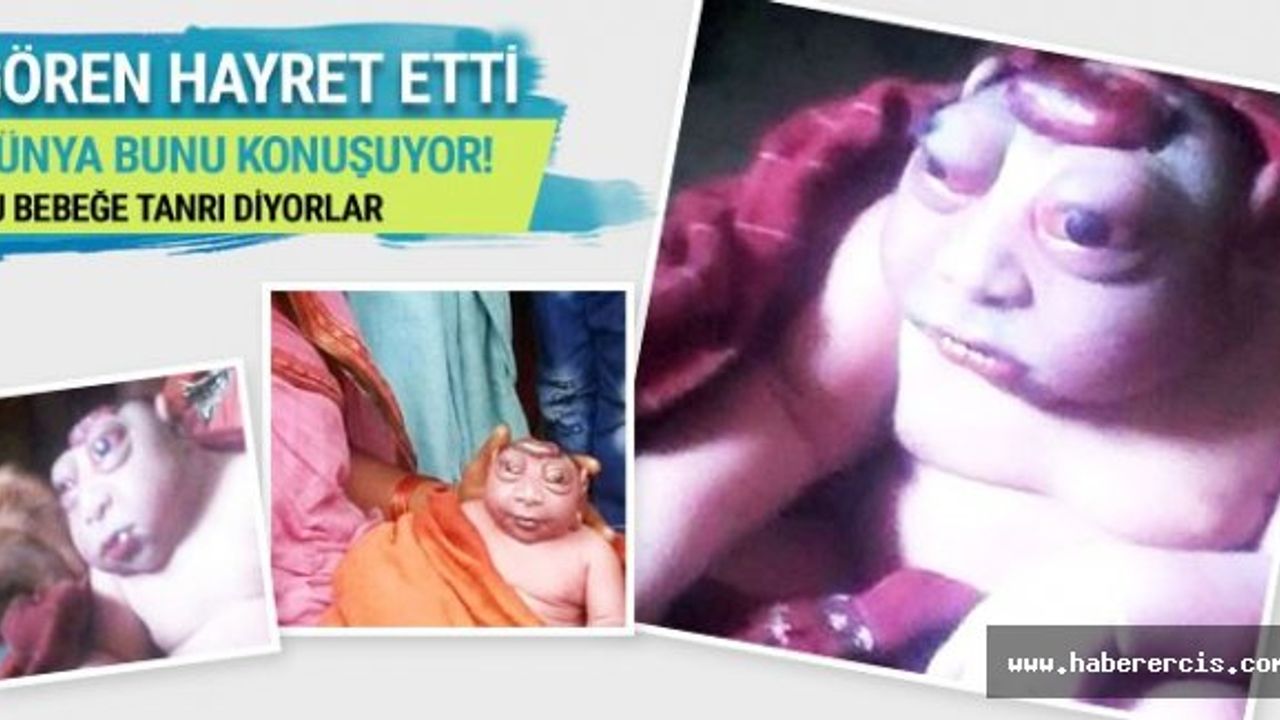 Dünyanın konuştuğu maymun tanrı bebek! Görüntü inanılmaz