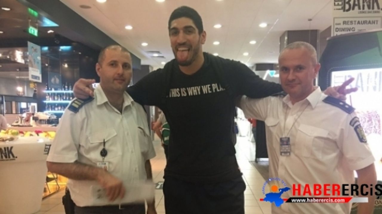 Enes Kanter'in pasaportuna Romanya'daki havalimanında el kondu