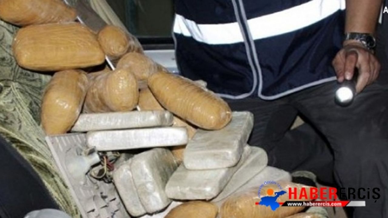 Van'da operasyon 35 kilo uyuştucu ele geçirildi