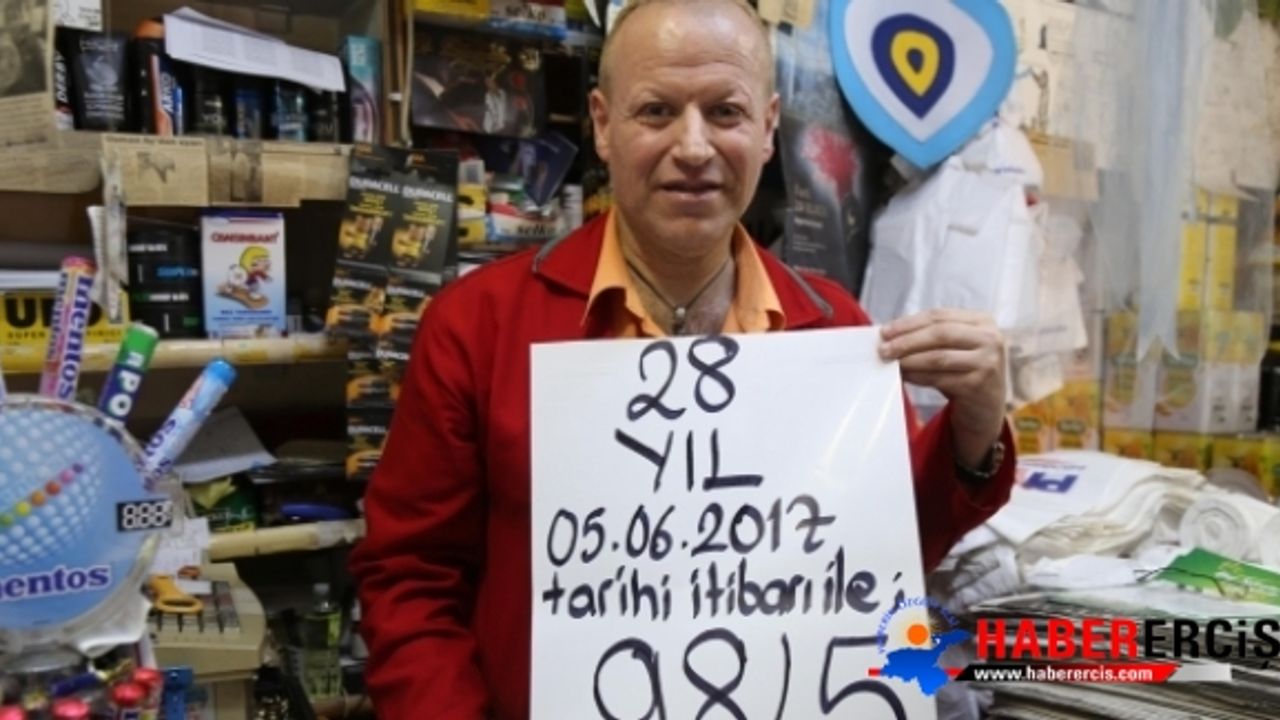 9 bin 845 gündür oruç tutuyor