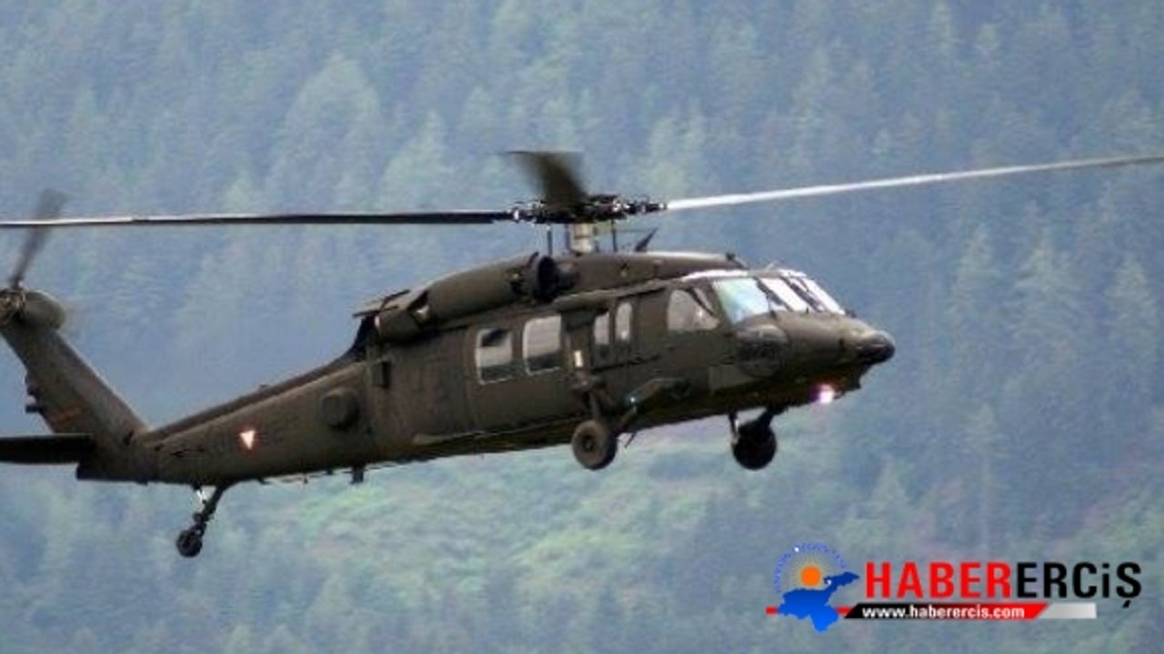 Hakkari’de Skorsky helikoptere roketli saldırı