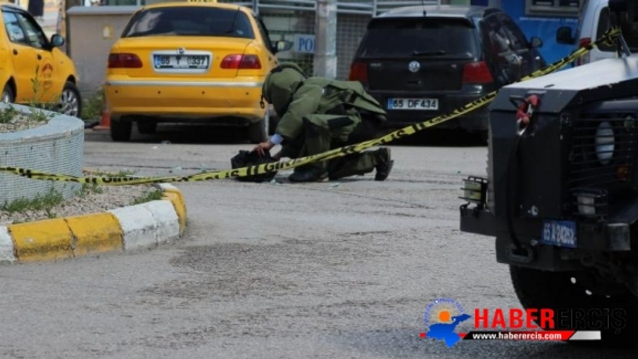 Van'da iftar çadırı önünde bomba paniği