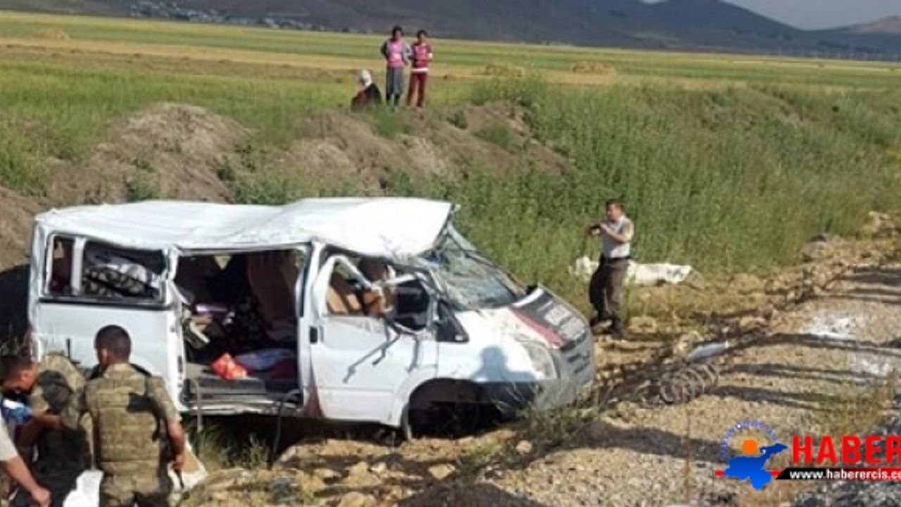 Çaldıran’da kaza 2 ölü, 4 yaralı