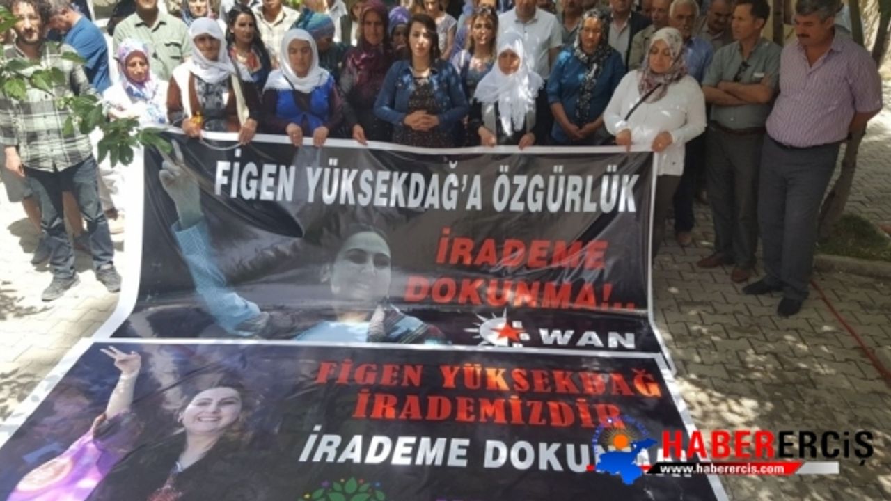 Yüksekdağ'ın duruşmasına Van'dan kitlesel katılım