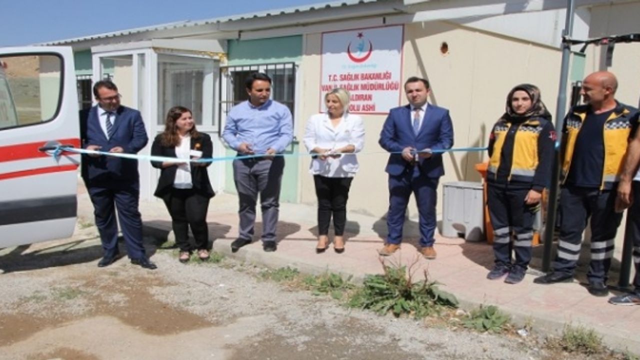 Çaldıran İlçesine Yeni 112 İstasyonu Açıldı