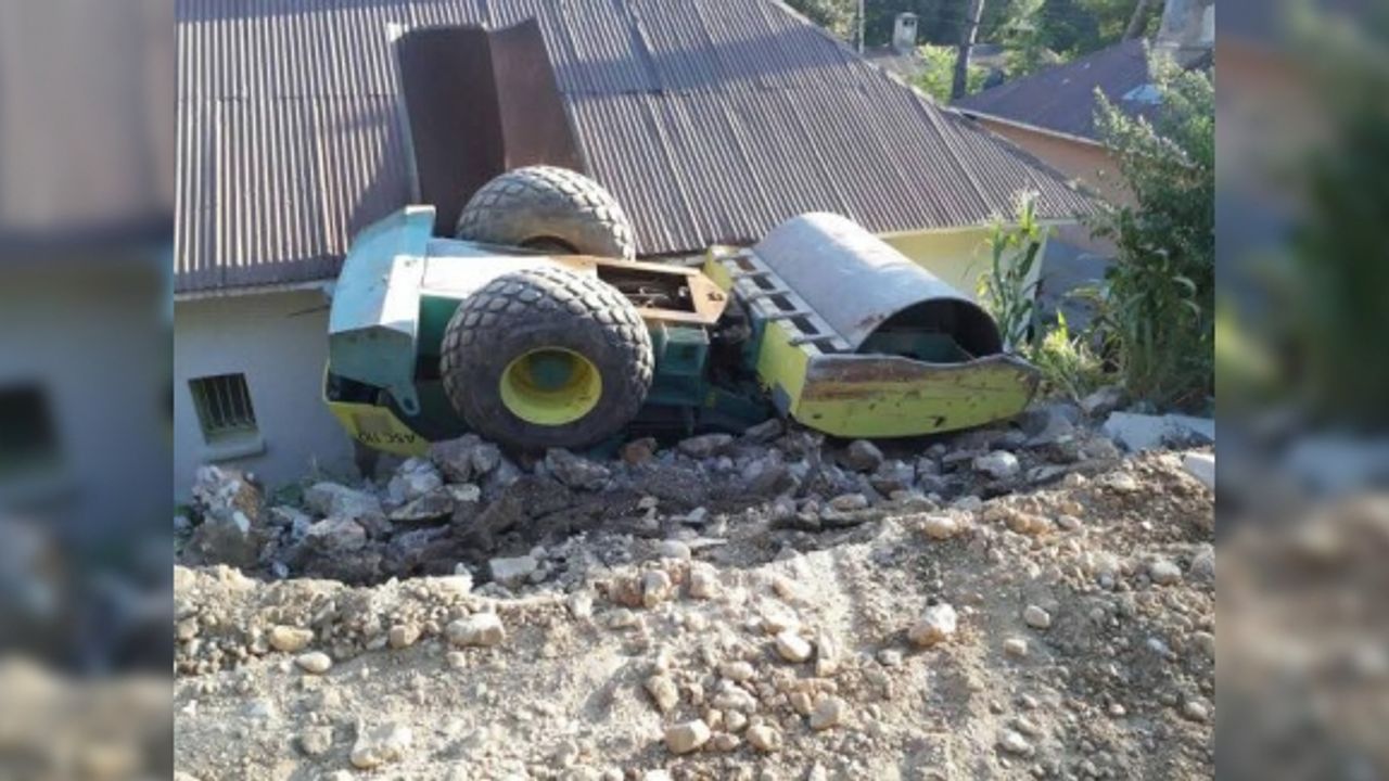 Ercişli işçi Tunceli'de silindirin altında kaldı
