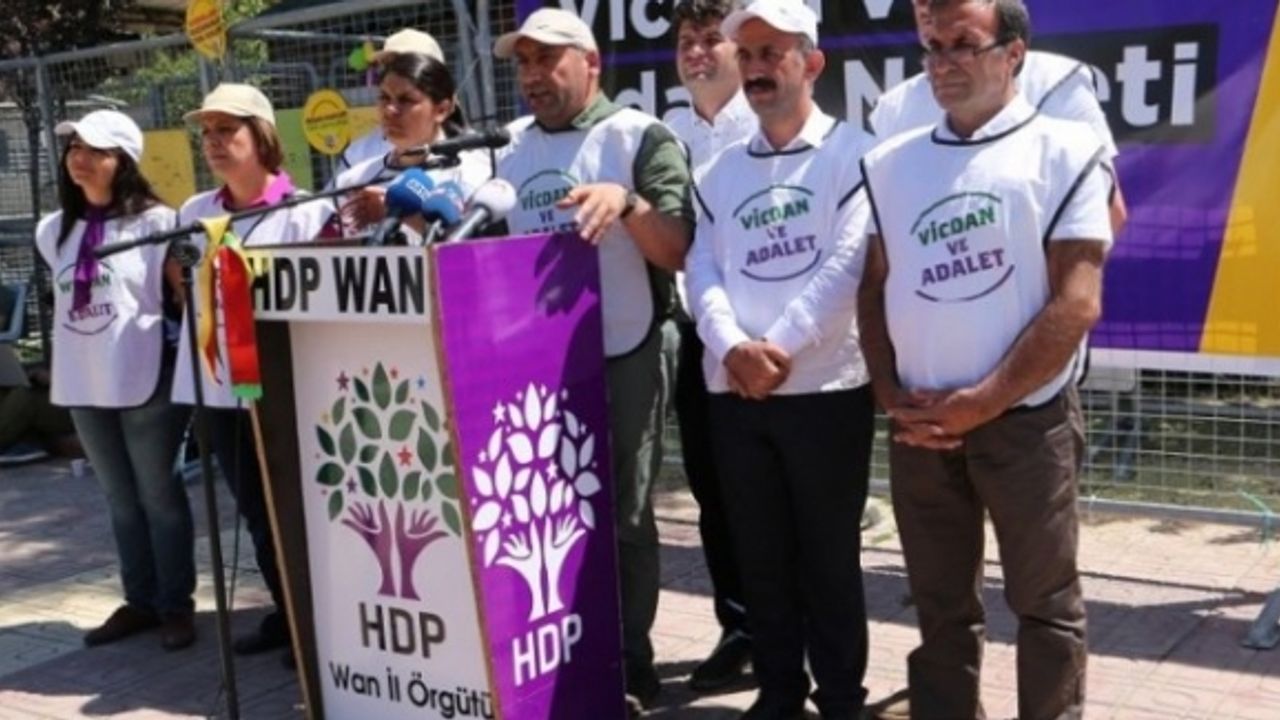 Van'daki Adalet ve Vicdan Nöbeti tamamlandı