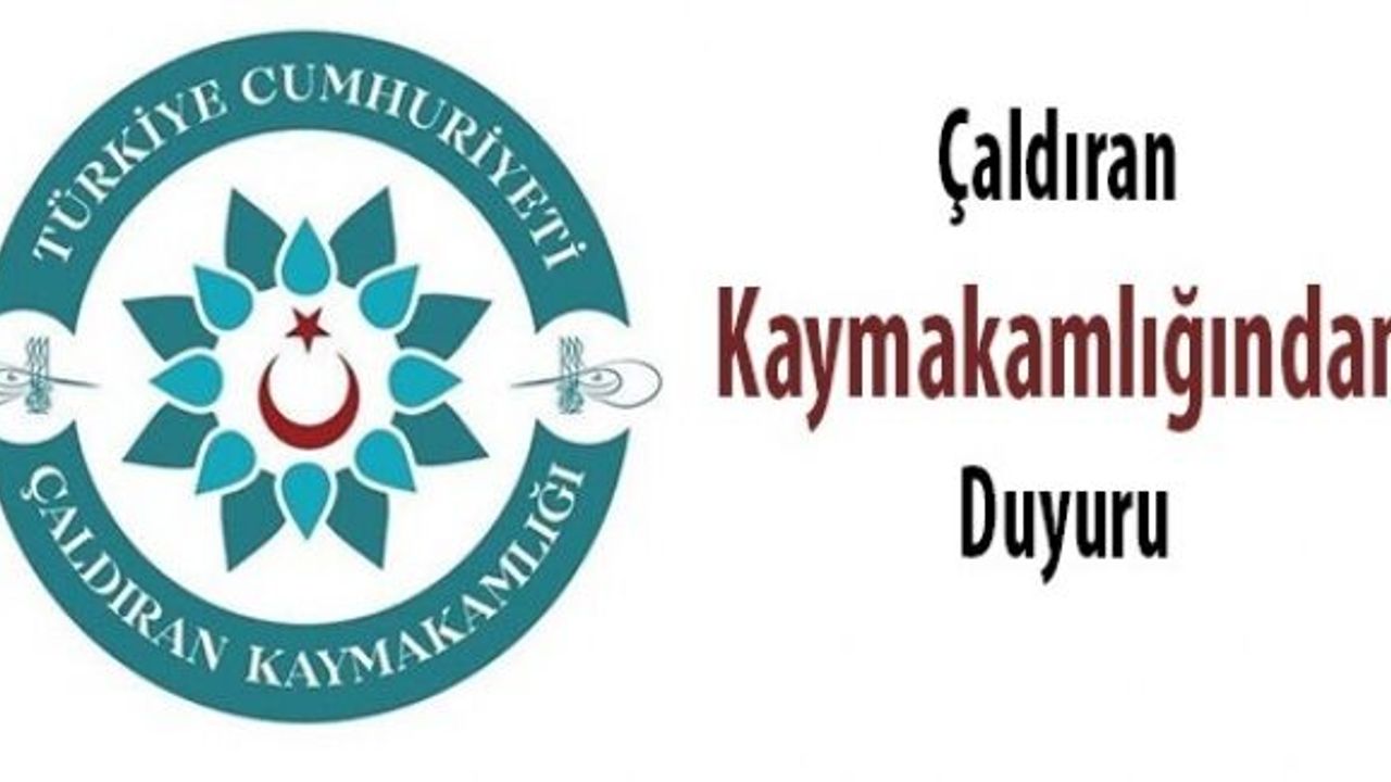 Çaldıran Kaymakamlığından Öğrencilere Eğitim Yardımı Duyurusu