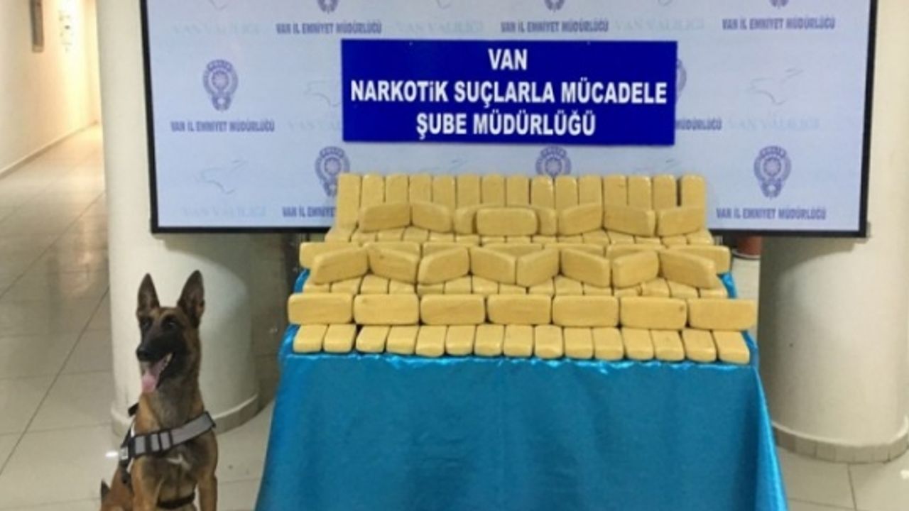 Van'da 51 Kilo Eroin Yakalandı