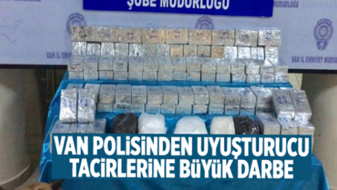 Van'da 52 Kilo Eroin Ele Geçirildi