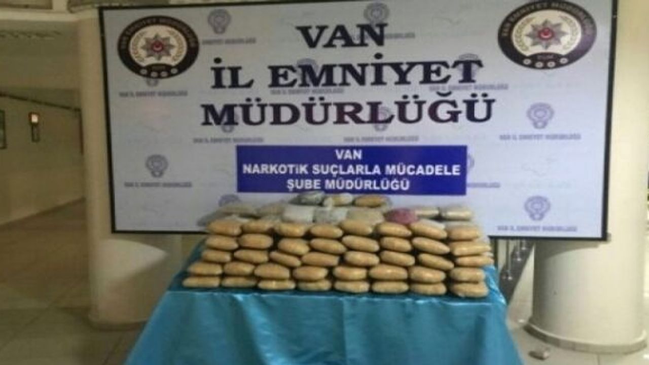Van'da 99 Kilo Eroin Yakalandı