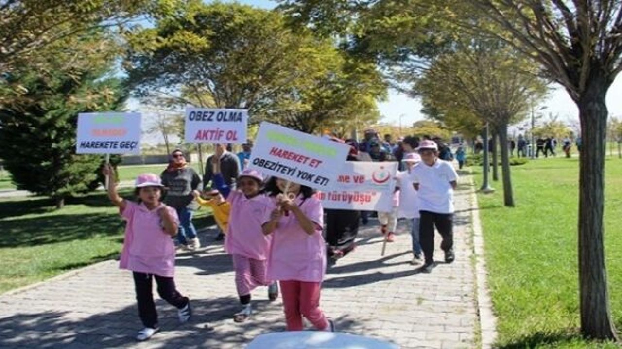 Van'da "Dünya Yürüyüş Günü" etkinliği