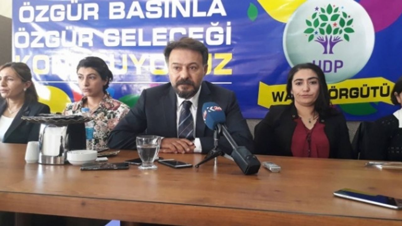 HDP Van İl Örgütü, Van basını ile bir araya geldi