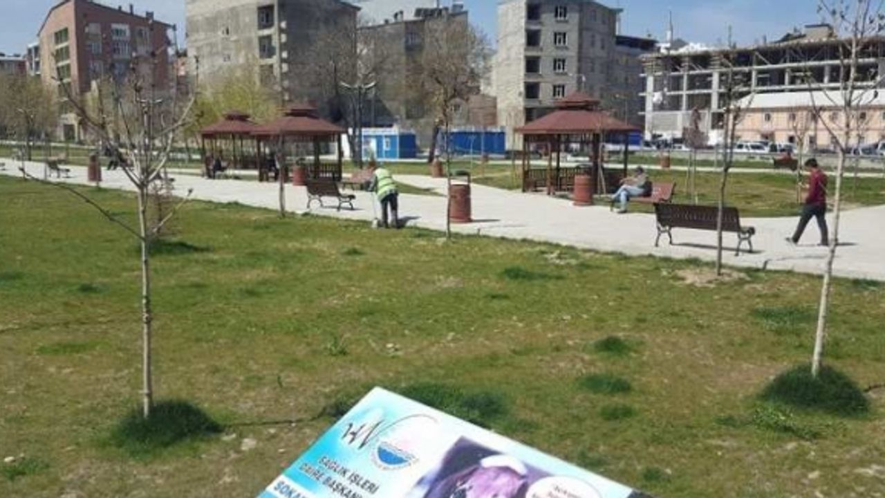 Van'da yeşil alan soruşturmalık oldu