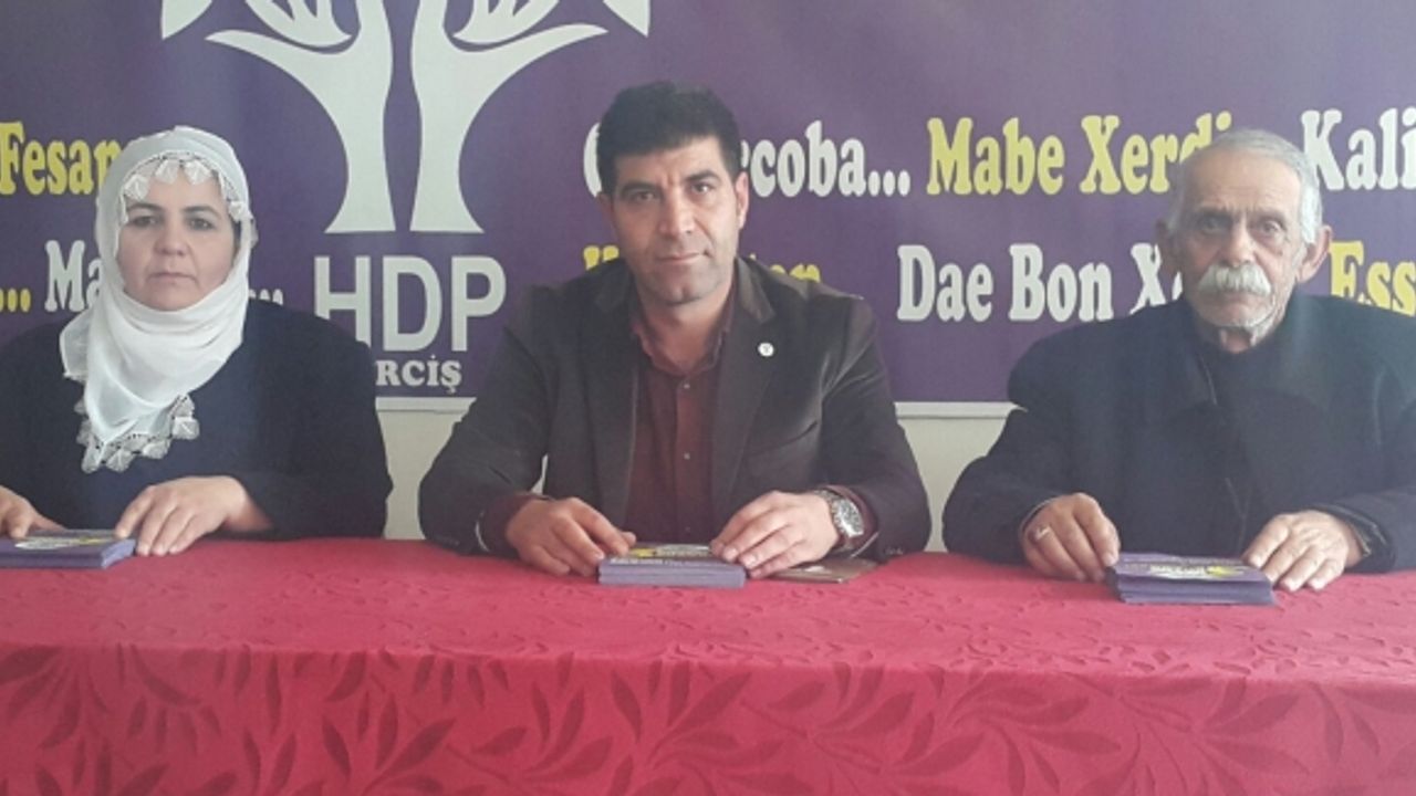 HDP Erciş ilçe örgütü kongreye katılım çağrısında bulundu