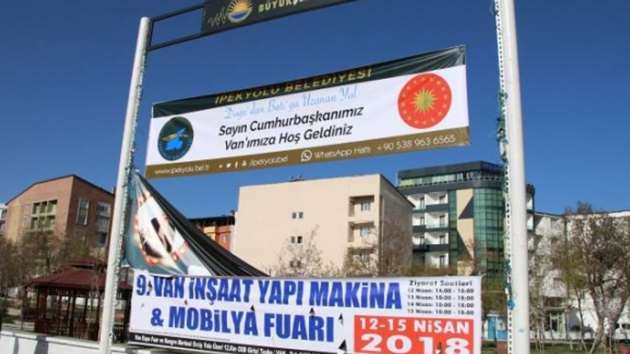 Van'da Kayyımlar Erdoğan için  yarışa girdi
