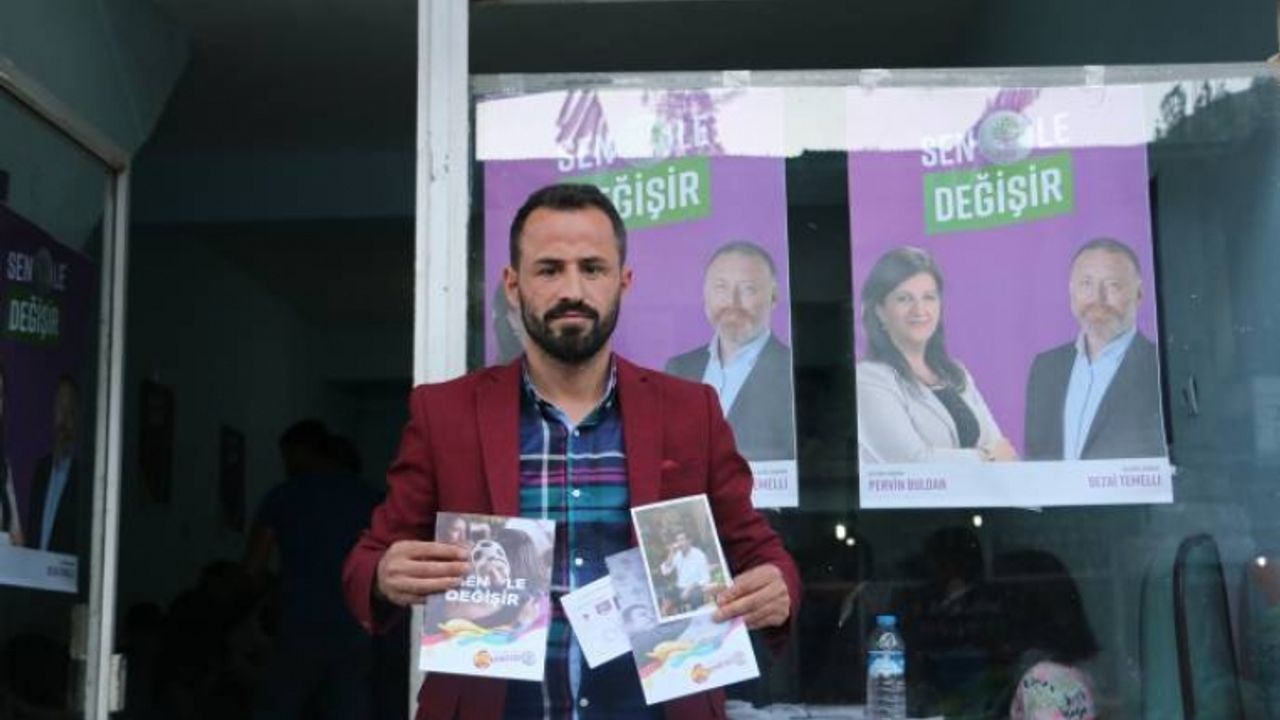 10 Ekim gazisinden Van'da köy köy seçim kampanyası