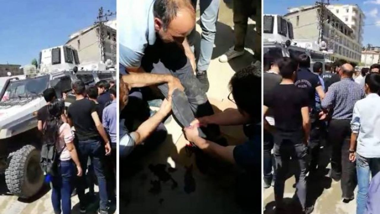 Zırhlı aracın çarptığı Halit Artık, Van'a sevk edildi