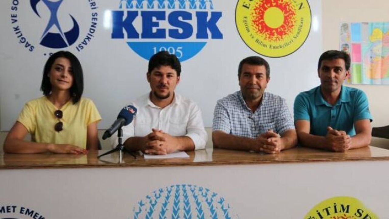 Van KESK: KHK'leri listelerini oluşturanların peşini bırakmayacağız