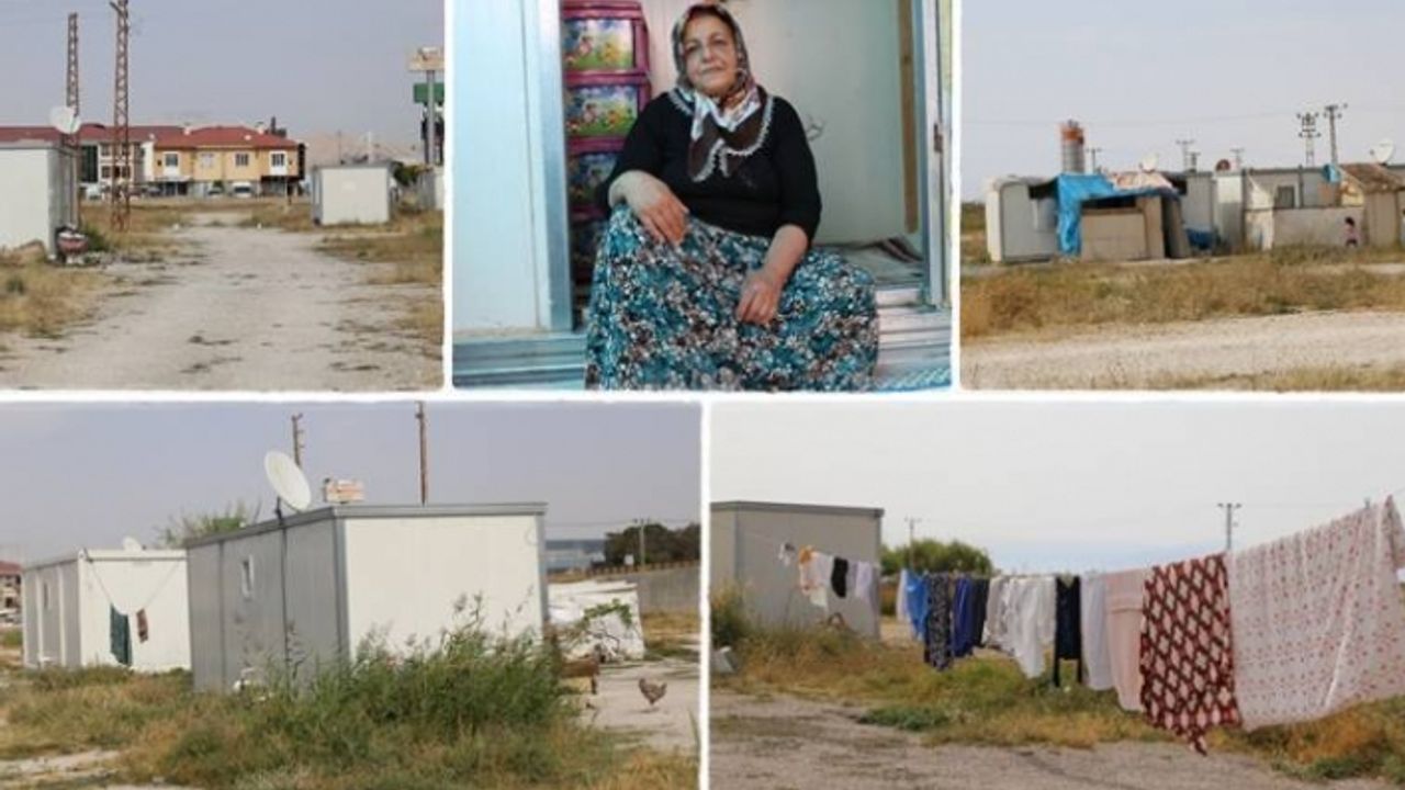 Van'da 8 yıldır konteynerde kalan aileler: Bir kışı daha burada geçirmek istemiyoruz