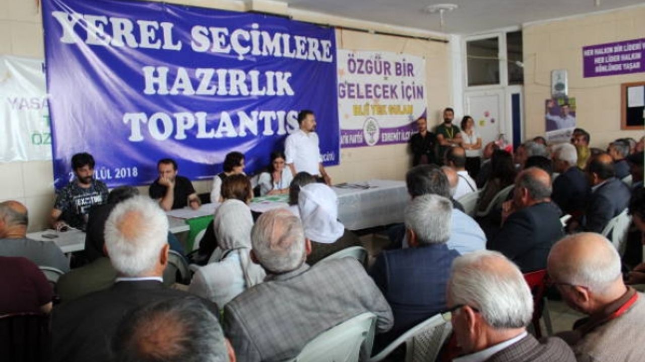 HDP Van yerel seçimler hazırlık toplantısı yapıldı