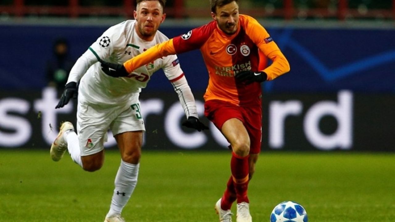 Galatasaray, Şampiyonlar Ligi maçında Lokomotiv Moskova'ya 2-0 mağlup oldu