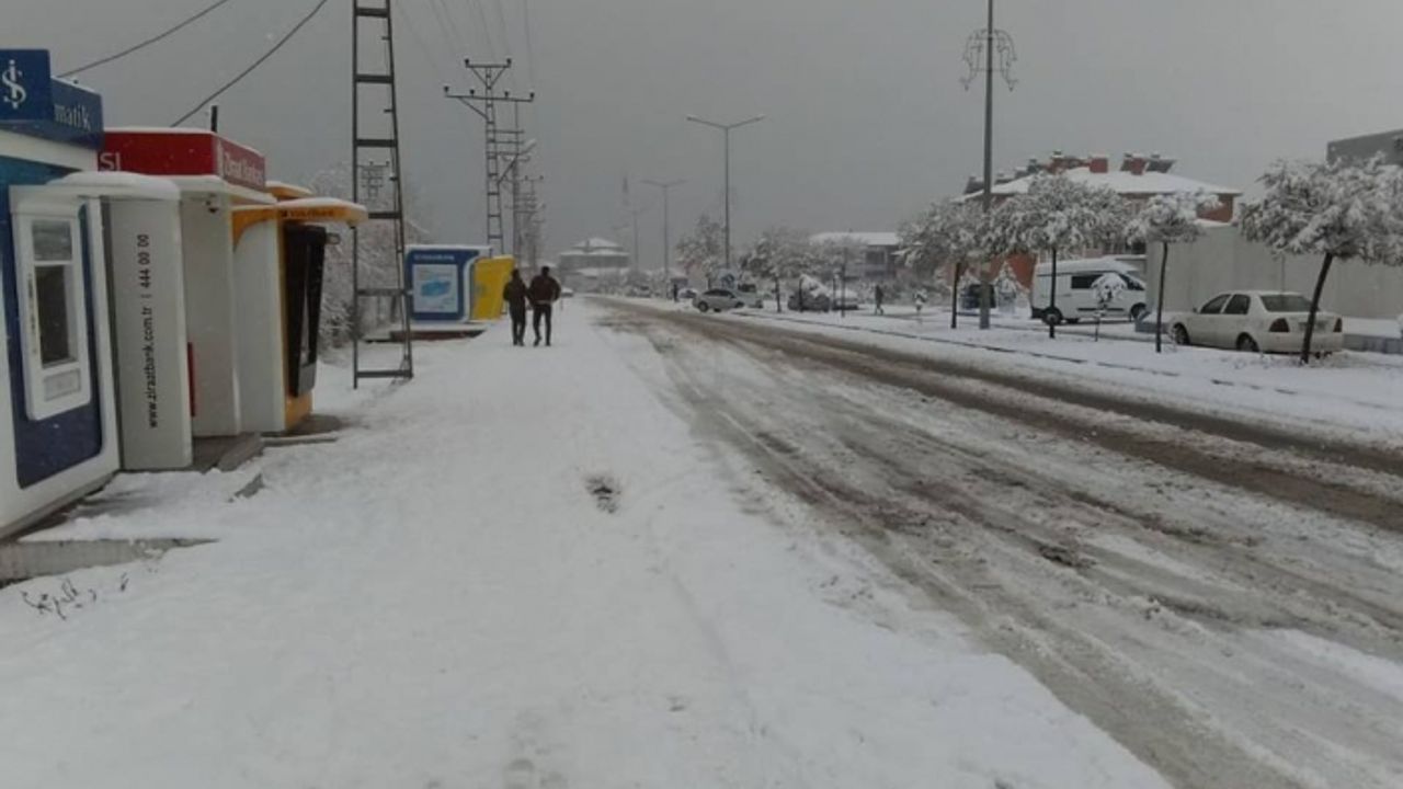 Erciş'te Kar yağışı hayatı olumsuz yönde etkiledi