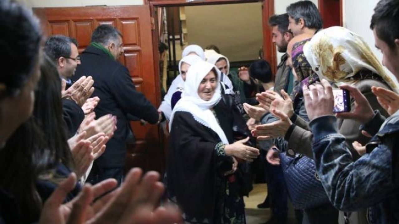 Van'da Serbest bırakılan 14 kişi açlık grevindekileri ziyaret etti