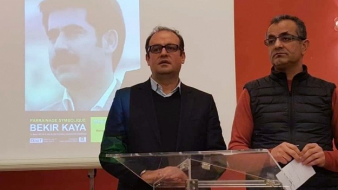 Avrupa’da Bekir Kaya ile dayanışma gecesi düzenlendi