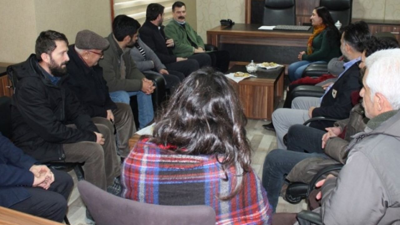 TİP Genel Başkanı Erkan Baş, HDP Van İl Örgütünü ziyaret etti