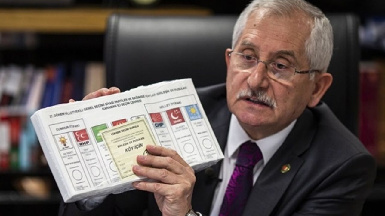 YSK Başkanı Güven’e göre hayali seçmen yok!