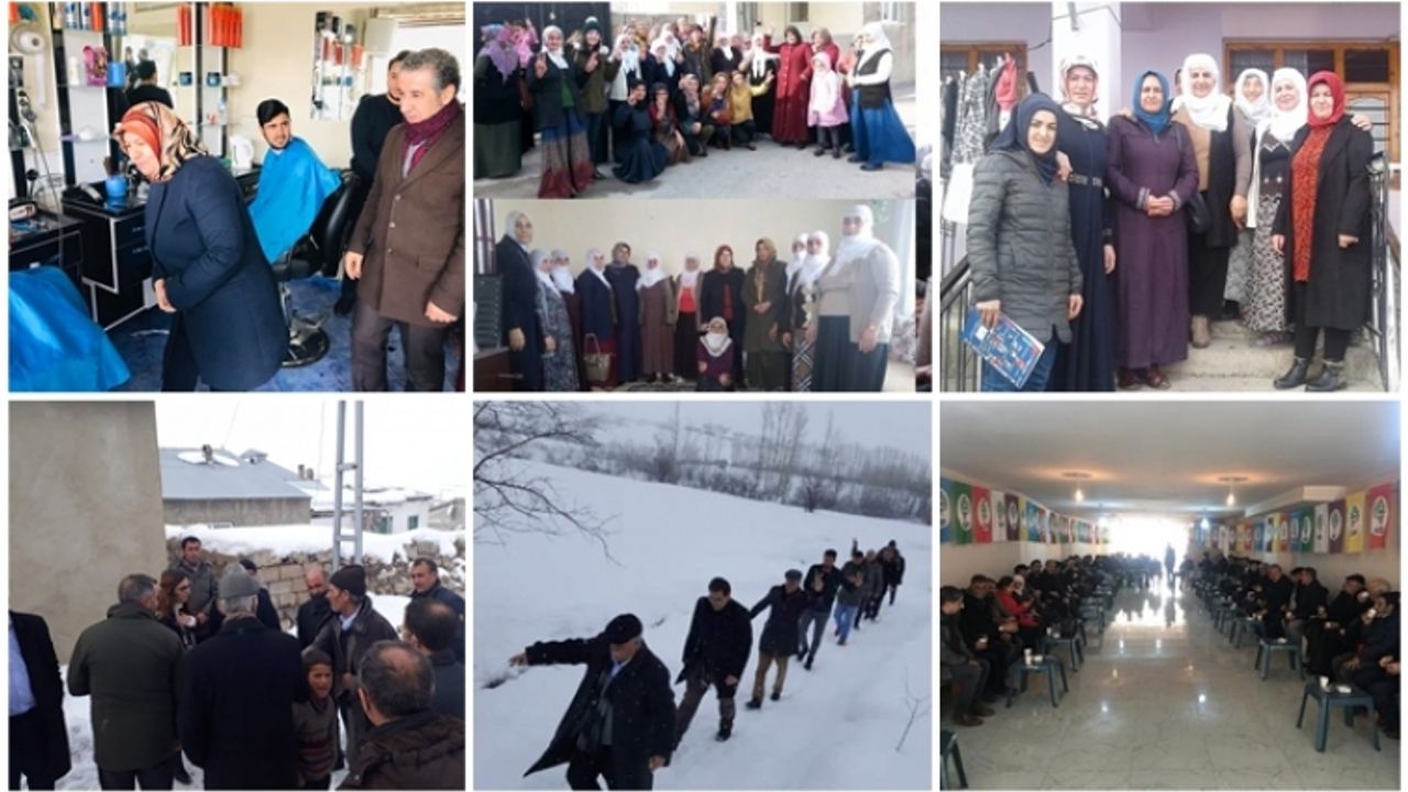 HDP'den Van'da halk ziyaretleri