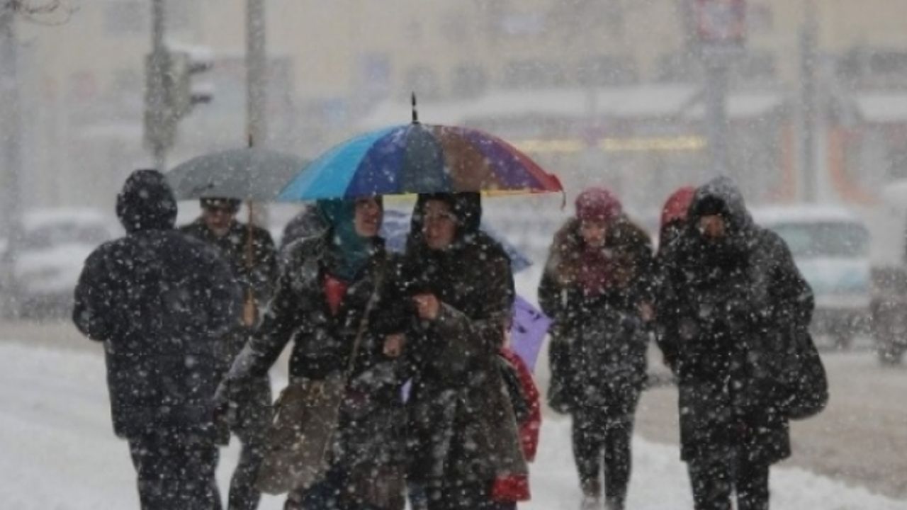 Doğu Anadolu Bölgesi için  'Yoğun Kar Yağışı' Uyarısı