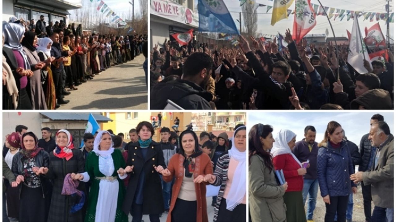HDP Van'da seçim Çalışmalarını açılış ve halk buluşmaları ile sürdürüyor