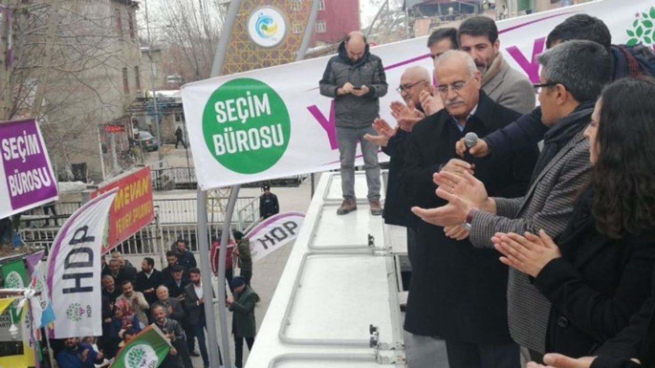 HDP Van'da seçim çalışmalarını sürdürüyor: Avcı’dan ‘Kürt ittifakını büyütelim’ çağrısı