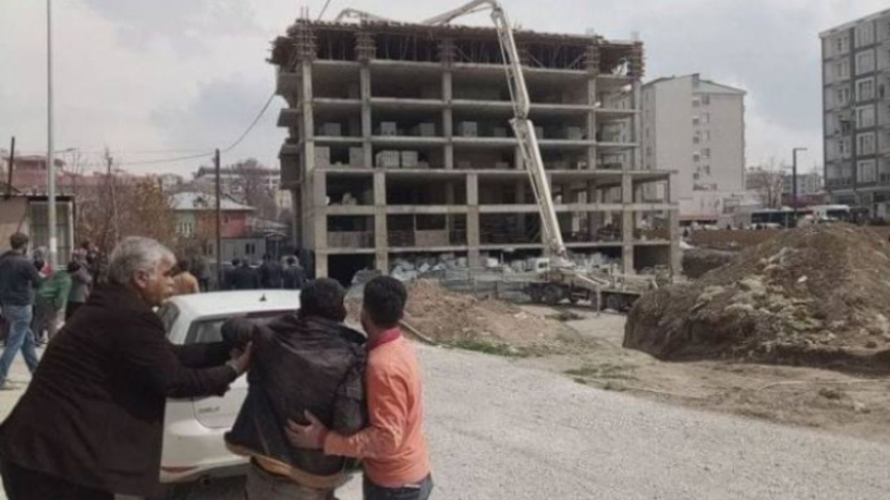 Van'da 1 işçi yaşamını yitirdi