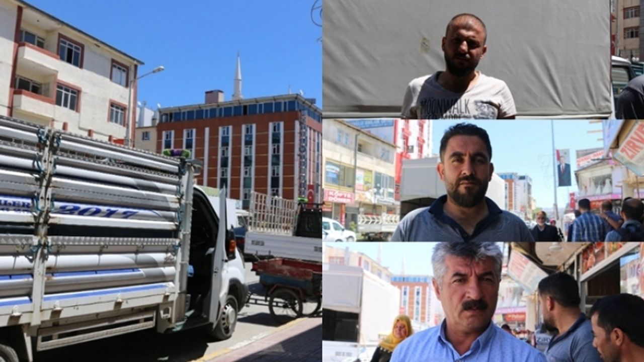 Vanlı nakliyeciler akaryakıt zamlarından dolayı iş yapamıyor