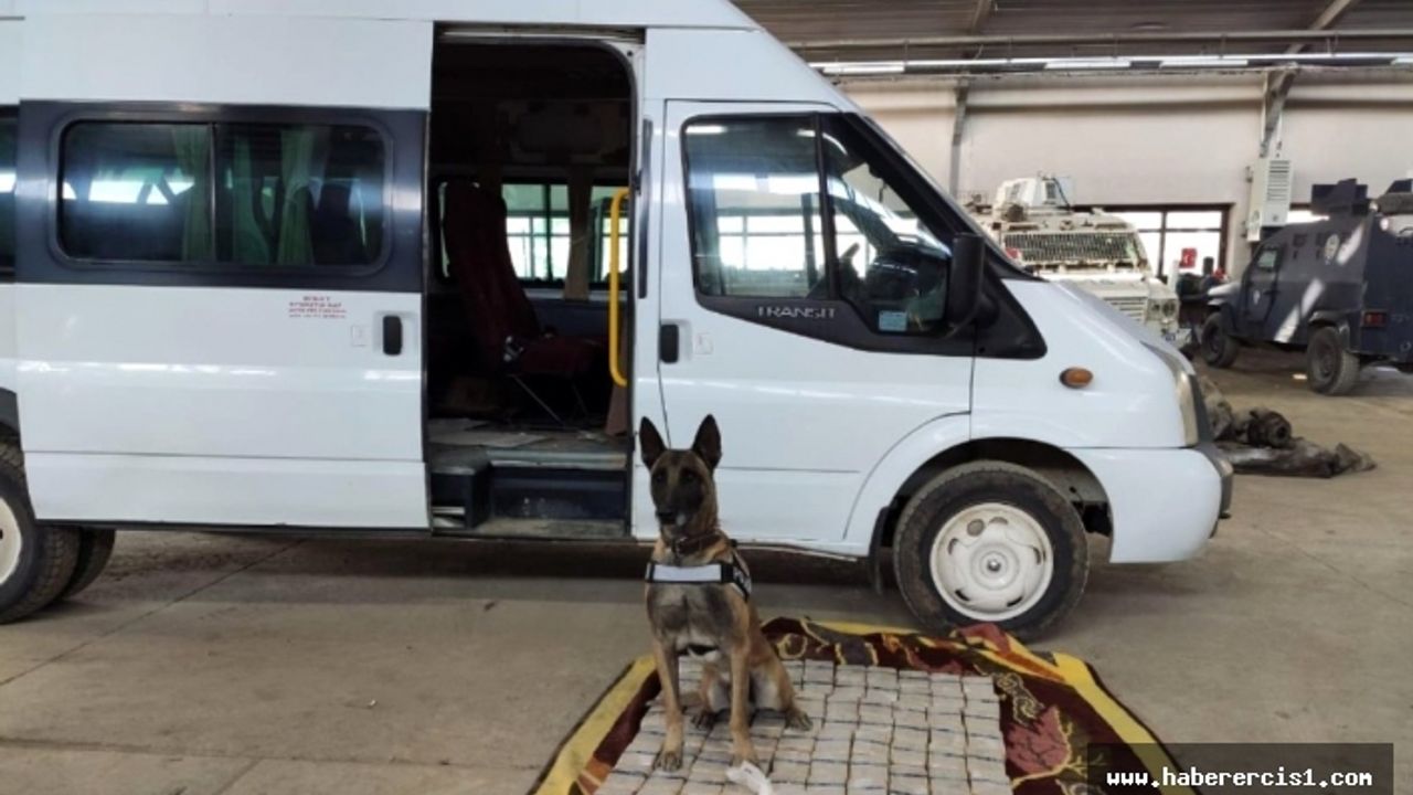 Van'da 40 kilo 325 gram eroin ele geçirildi